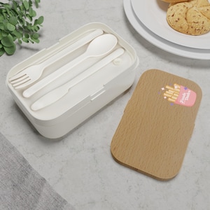 Cute Bento Lunch Box for Kids, Lunch Container, Meal Prep Box, Eco-Friendly Lunch, School Lunch Idea, Foodie Gift