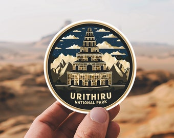 Urithiru National Park Sticker Waterproof Vinyl Sticker Stormlight Archive Sticker Laptop Phone Bottle Decal Bookish Gift Outdoor Fantasy