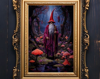 ウィザードアート、ファンタジーアート、神話アート、魔法アート、デジタルダウンロード、ウォールアート、エンチャント、気まぐれ、呪文、装飾、プリント