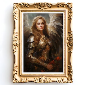 Valkyrie Art, Norse Mythology Art , Fantasy Art, Mythical Art, Magical Art, Digital Download, Wall Art, Vintage, Decor, Print