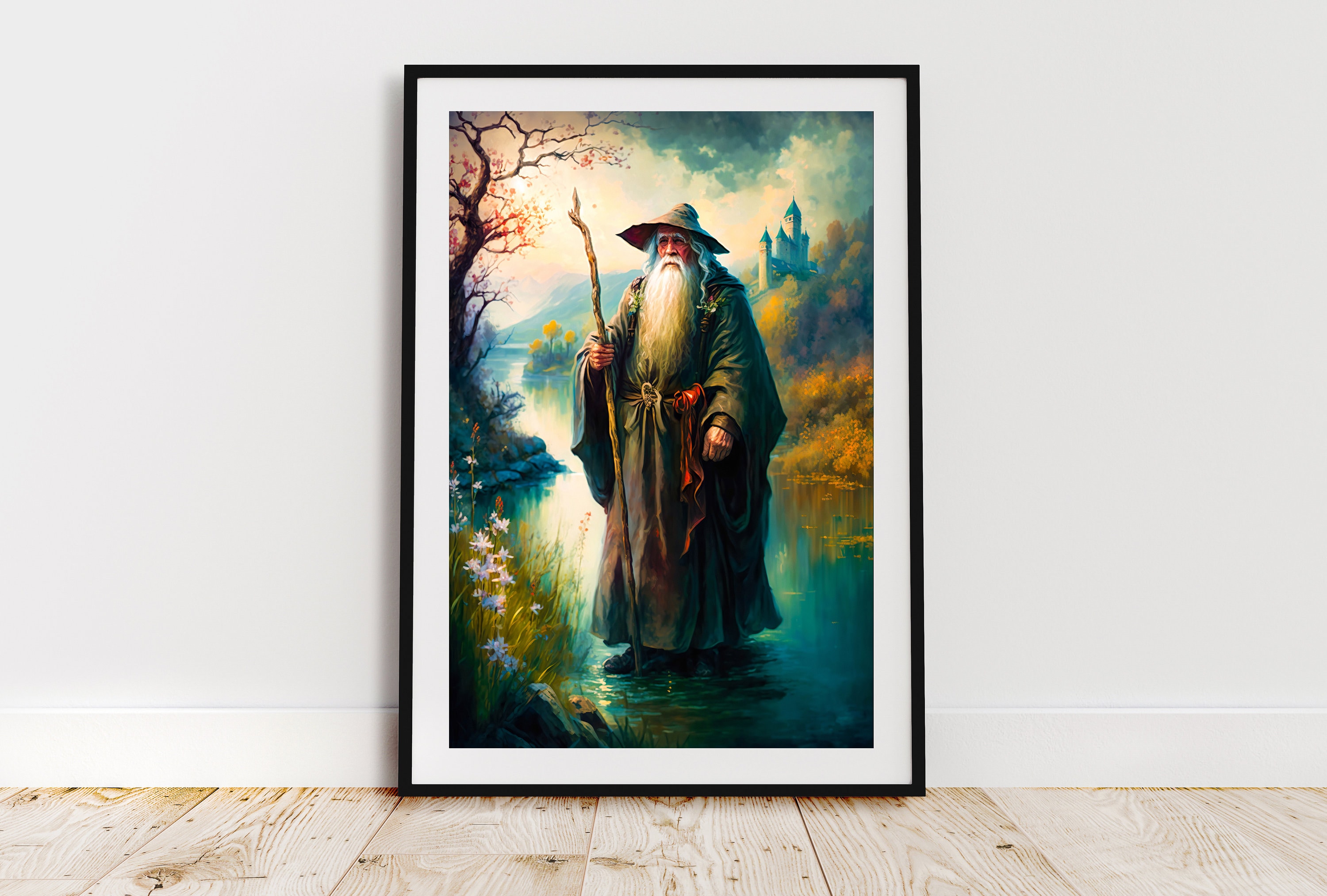 Wizard Art, Fantasy Art, Mythical Art, Magical Art, Digital Download ...