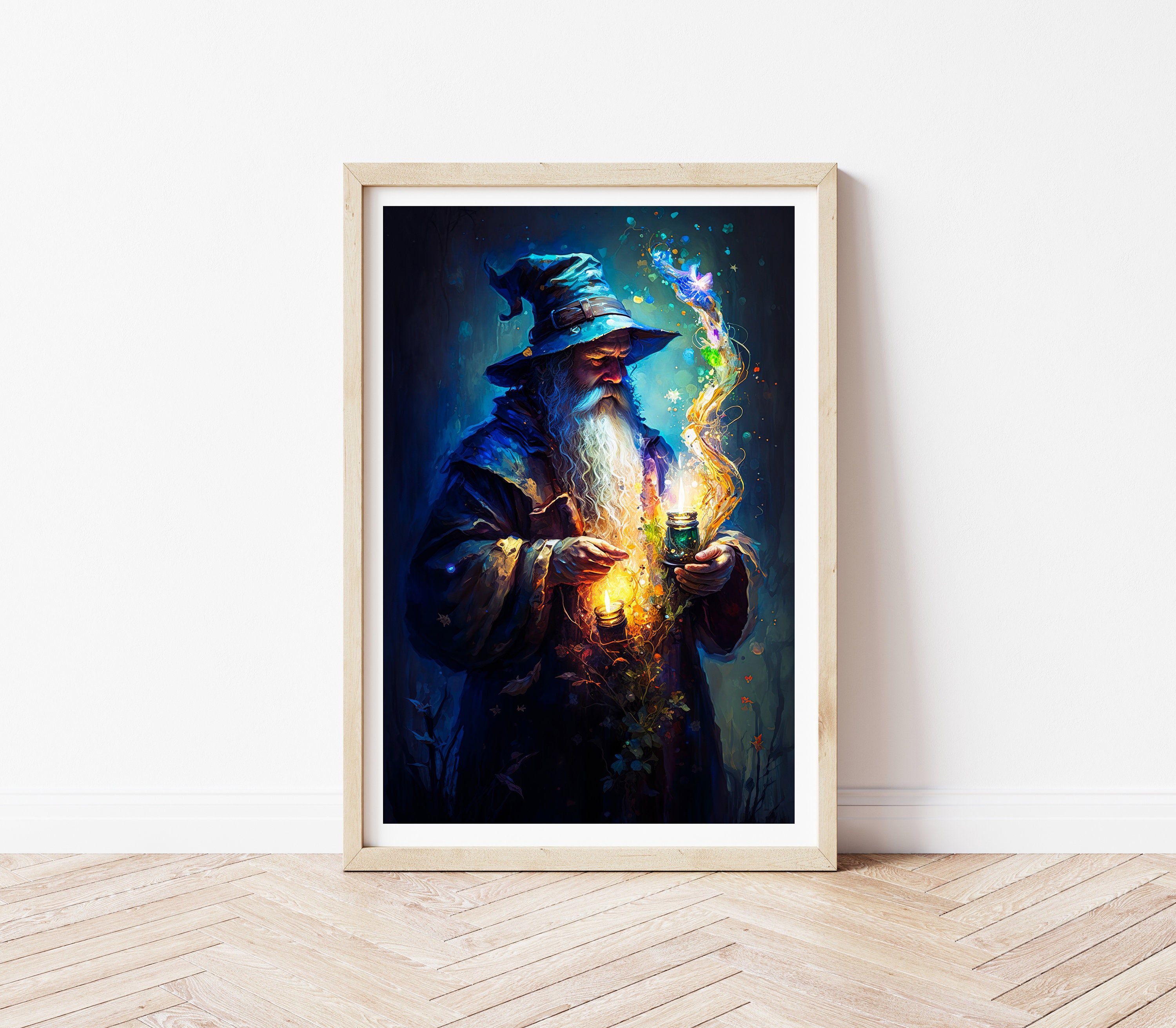 Fairy Tale Wizard - Dynamix Design Shop - Digital Art, Fantasy & Mythology,  Magical, Wizards & Witches - ArtPal