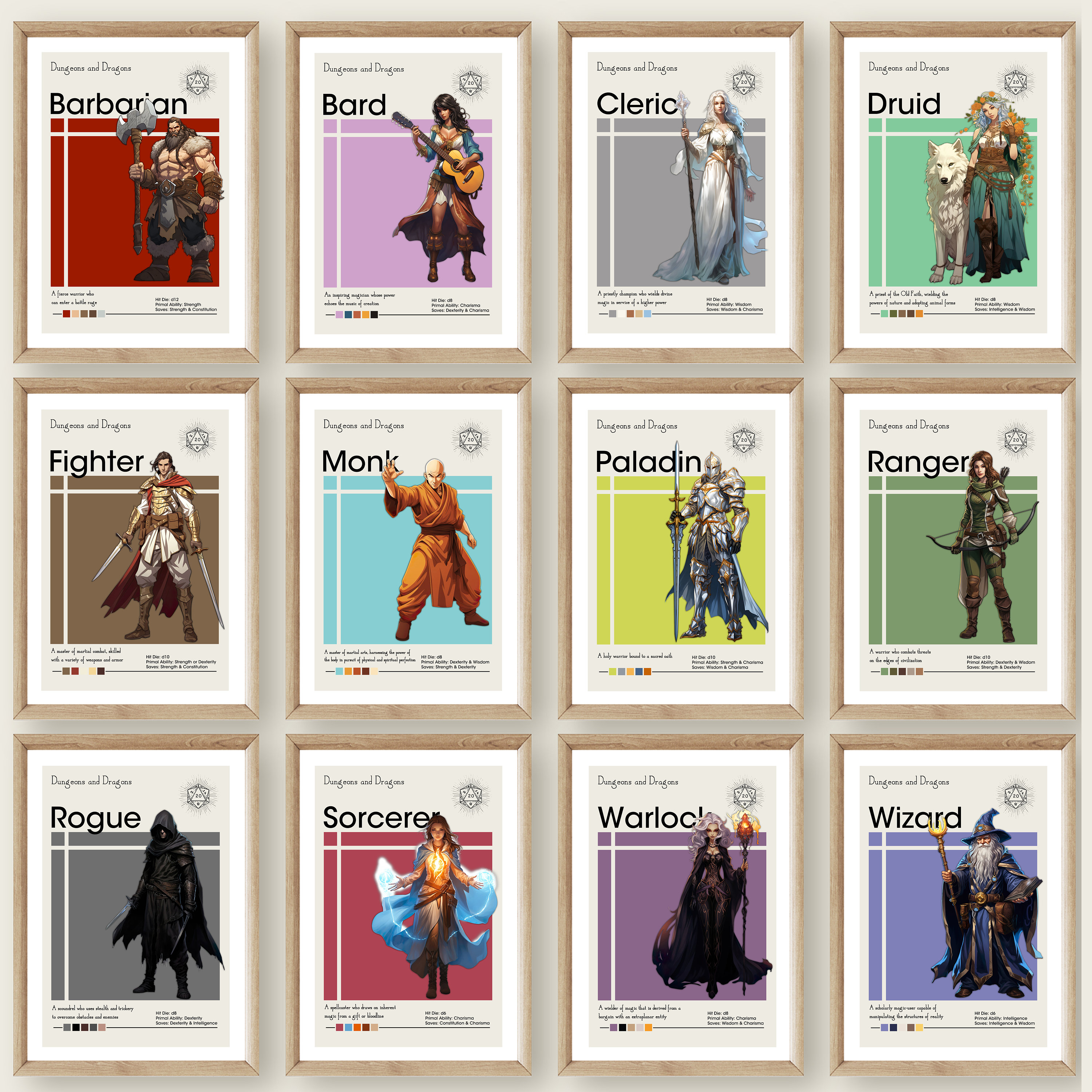 Dungeons & Dragons Classes Icons トレーナー Every D\u0026D 5e Class, Ranked By Versatility