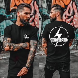 Stormblessed T-shirt, Stormlight Archive Inspired, Multiple Color and Size Options, Unisex Softstyle T-Shirt, Bookish Gift