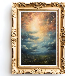 Fantasy Art, Mythical Art, Magical Art, Fantasy Landscape Art, Digital Download, Wall Art, Enchanted, Whimsical, Decor, Print