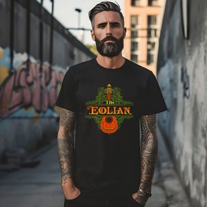 The Eolian T-Shirt, The Kingkiller Chronicle Inspired, Multiple Color and Size Options, Unisex Softstyle T-Shirt, Bookish Gift