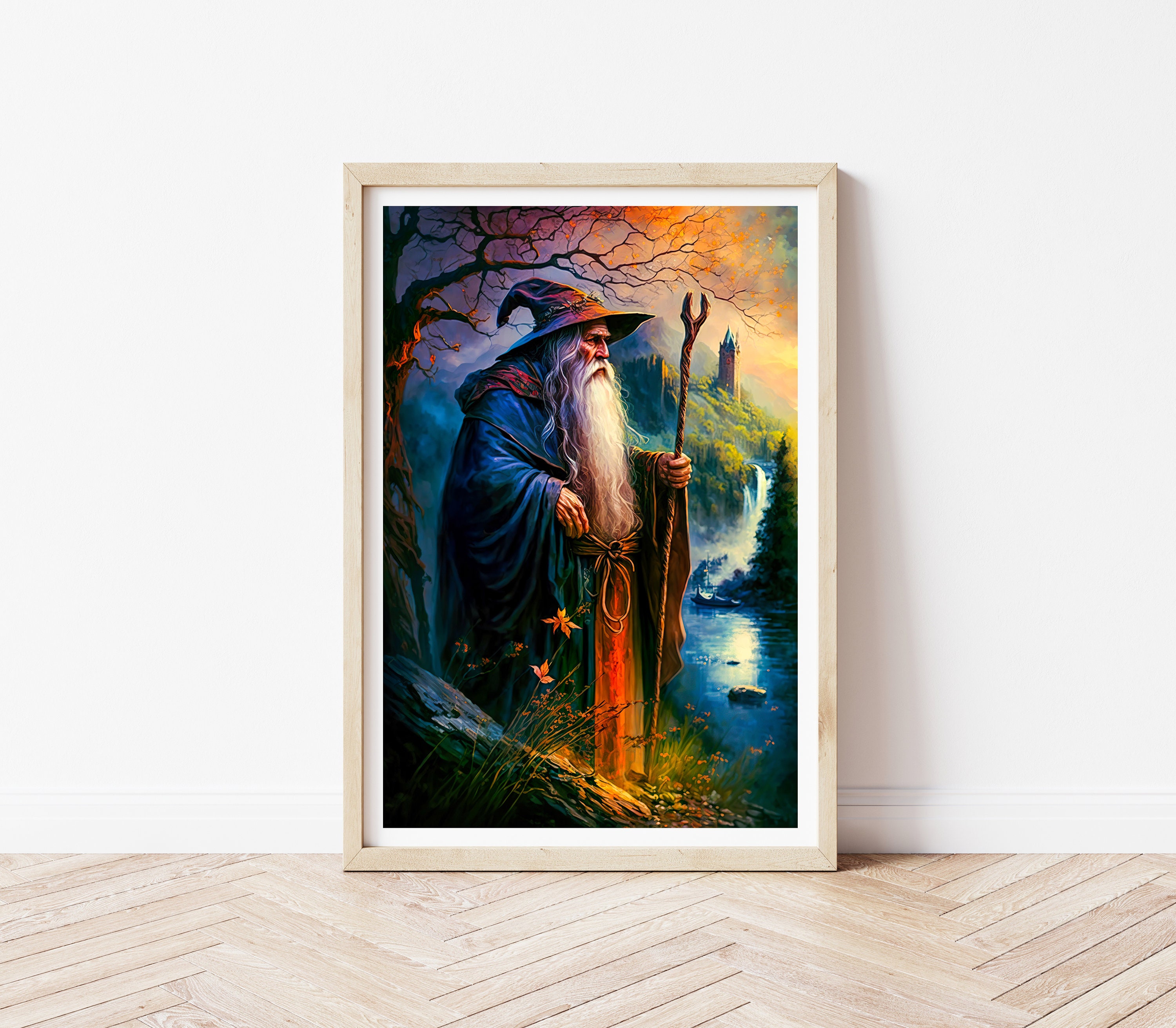 Fairy Tale Wizard - Dynamix Design Shop - Digital Art, Fantasy & Mythology,  Magical, Wizards & Witches - ArtPal