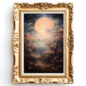 Fantasy Art, Mythical Art, Magical Art, Fantasy Landscape Art, Digital Download, Wall Art, Enchanted, Whimsical, Decor, Print