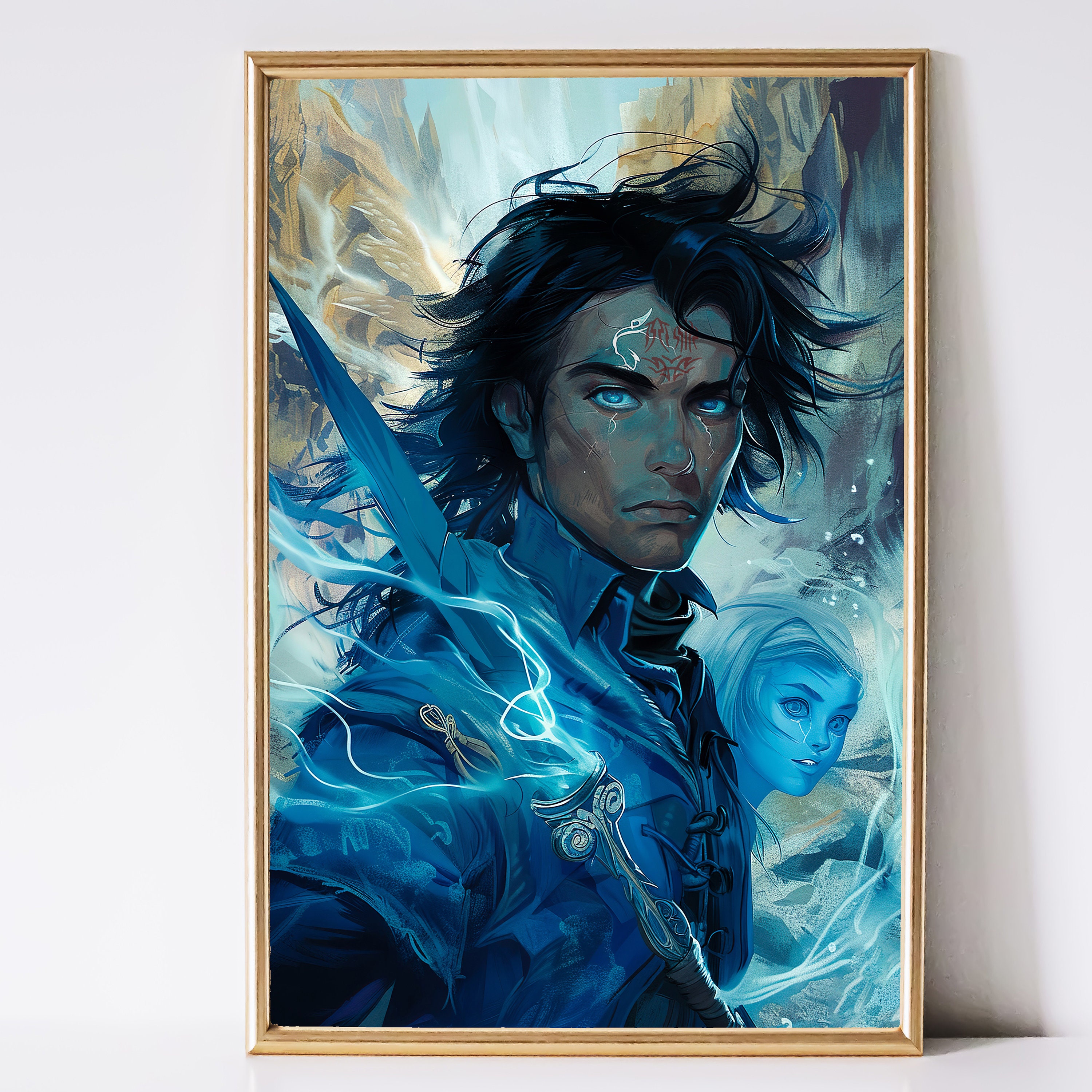 Kaladin & Syl, Stormlight Archive Inspired Art, Books and Reading Art ...