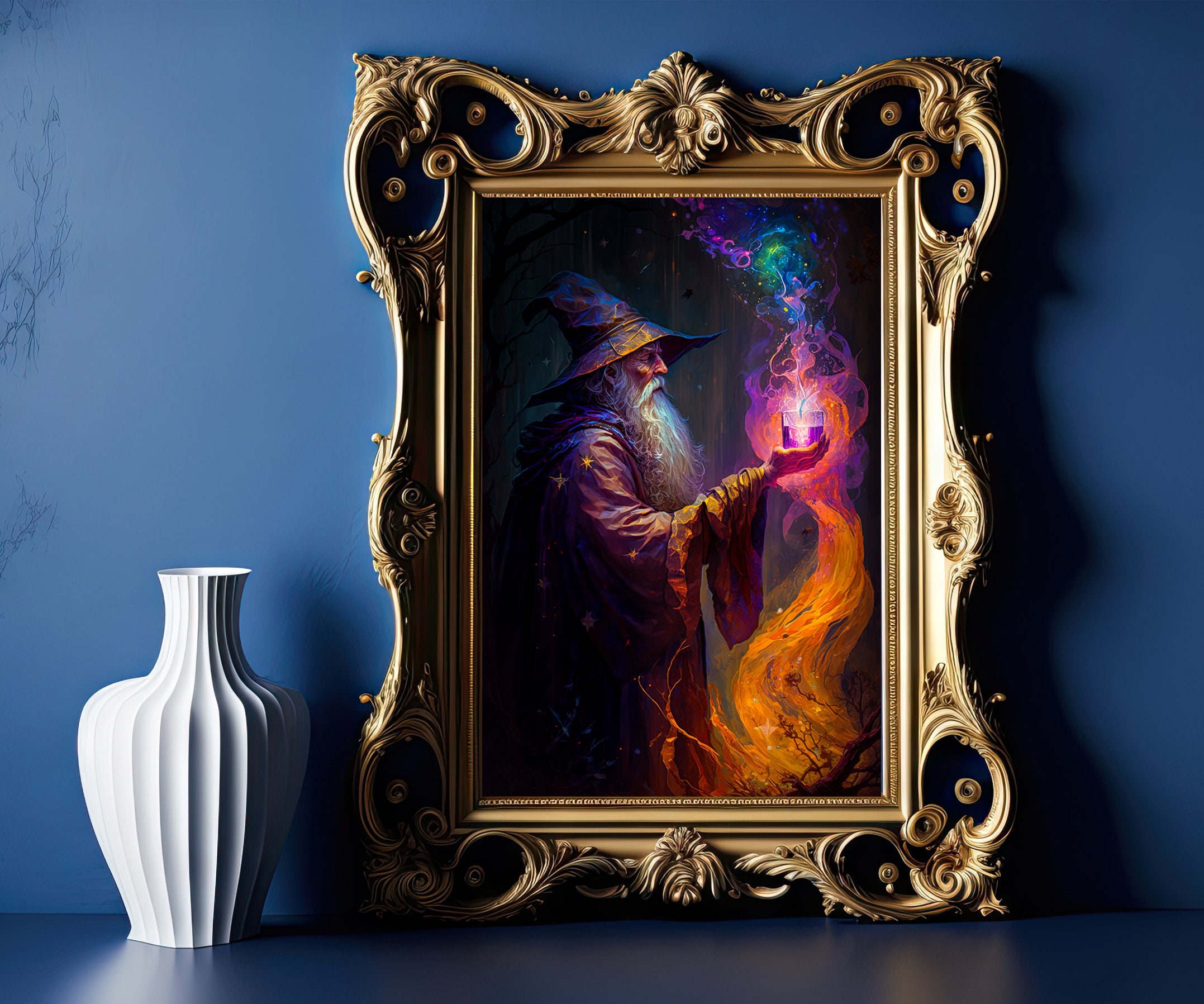 Fairy Tale Wizard - Dynamix Design Shop - Digital Art, Fantasy & Mythology,  Magical, Wizards & Witches - ArtPal