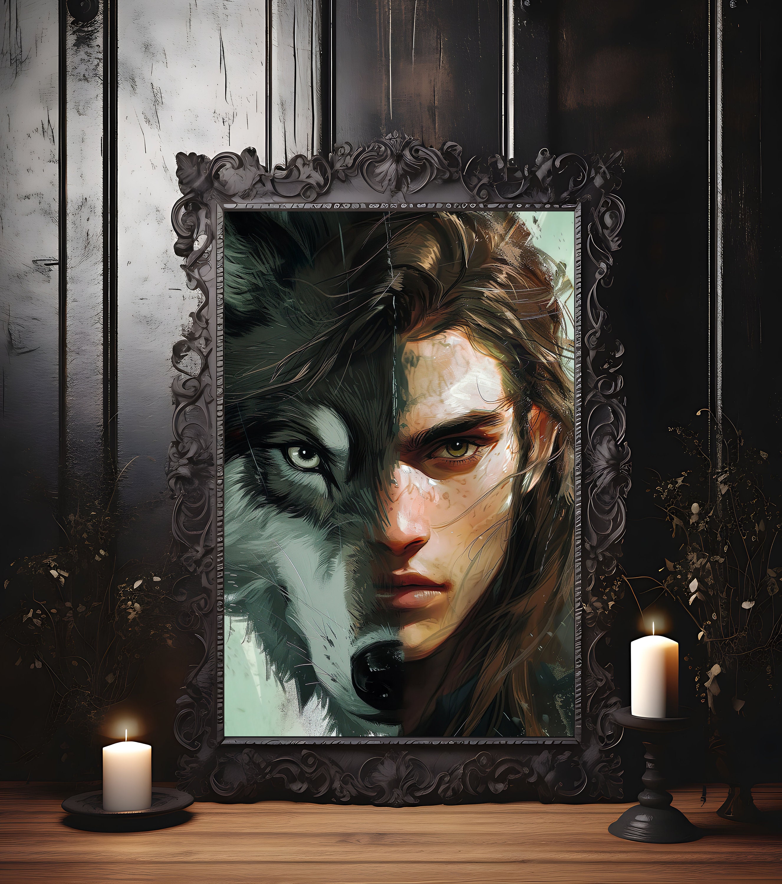 Fitzchivalry & Nighteyes, Farseer Trilogy Inspired Art, Books and ...