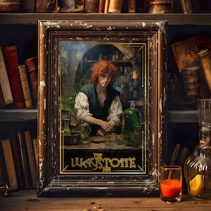 Kingkiller Chronicle Inspired Art, Books and Reading Art, Kvothe Name of the Wind, Fantasy Art, Digital Download, Wall Art, Decor, Print