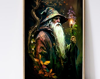 Fairy Tale Wizard - Dynamix Design Shop - Digital Art, Fantasy & Mythology,  Magical, Wizards & Witches - ArtPal