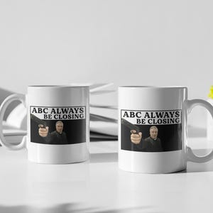 Caneca de café ABC - Caneca engraçada do pregador