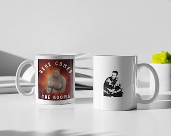 Divertente tazza da caffè "Here Comes The Booms" di Kevin James - Ceramica da 11 once