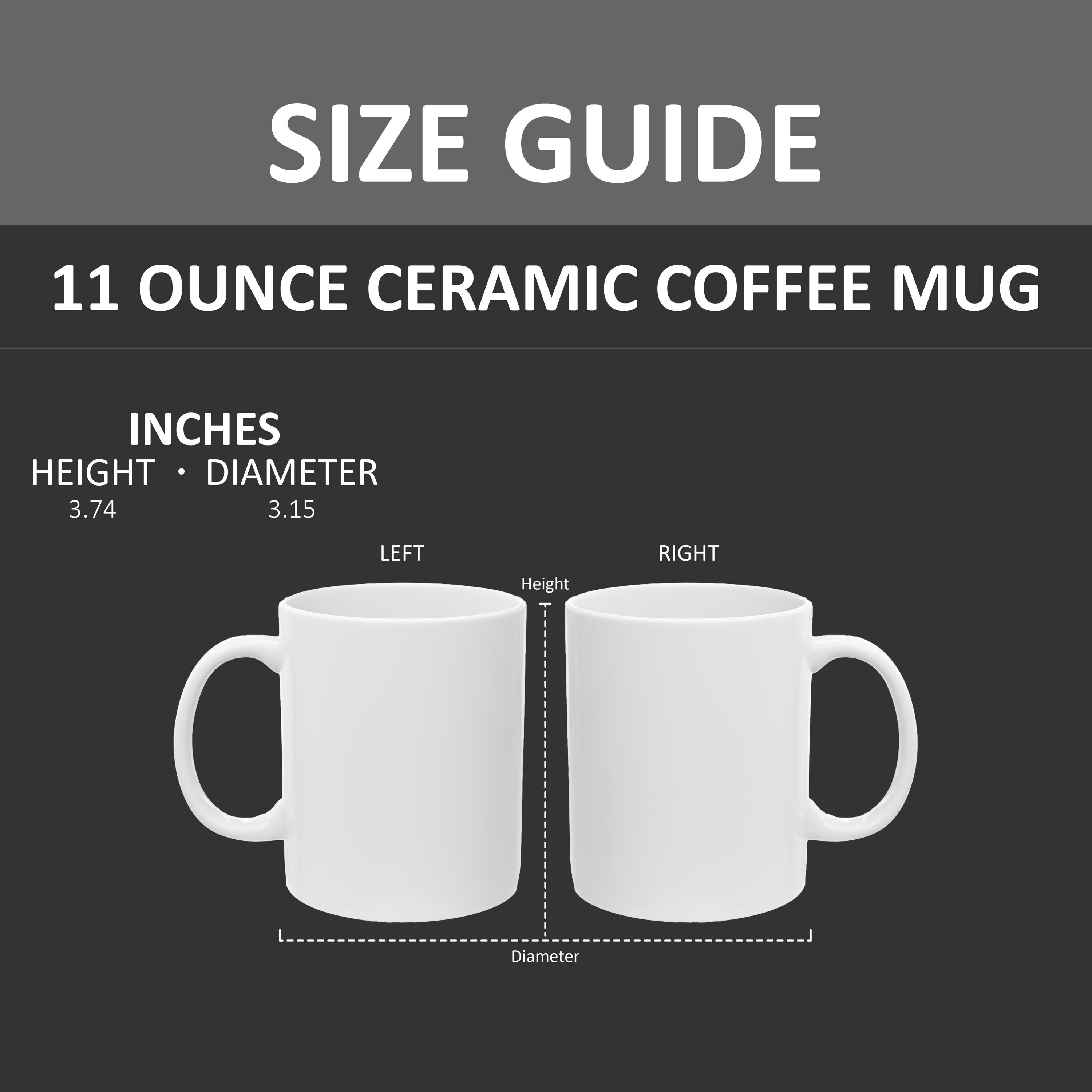 $1 coffee mug Coffee First Ceramic Mug, (11oz, 15oz) – BobbleTop Crafts Handmade & 3D  Printed Merchandise