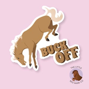Adesivo Buck Off