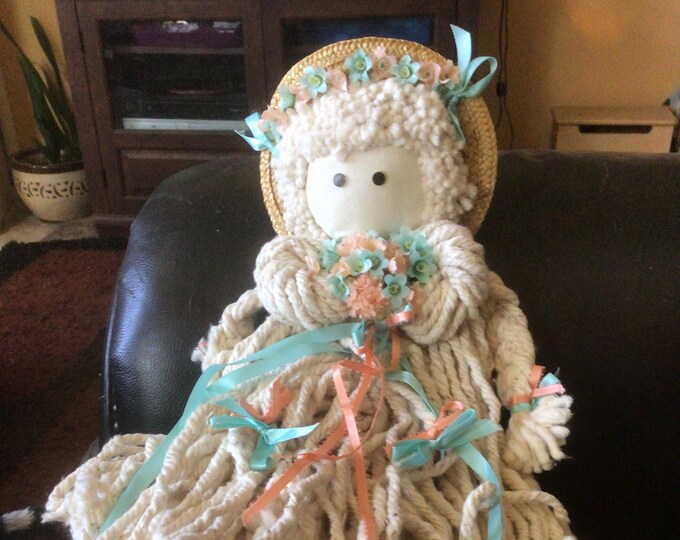Handmade Vintage Mop Dolls Etsy