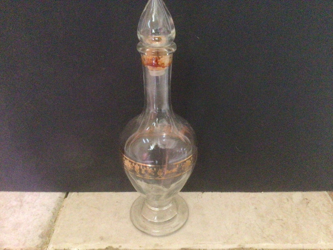 Vintage Cruets Neo Classical Gold Corinthian Design Etsy