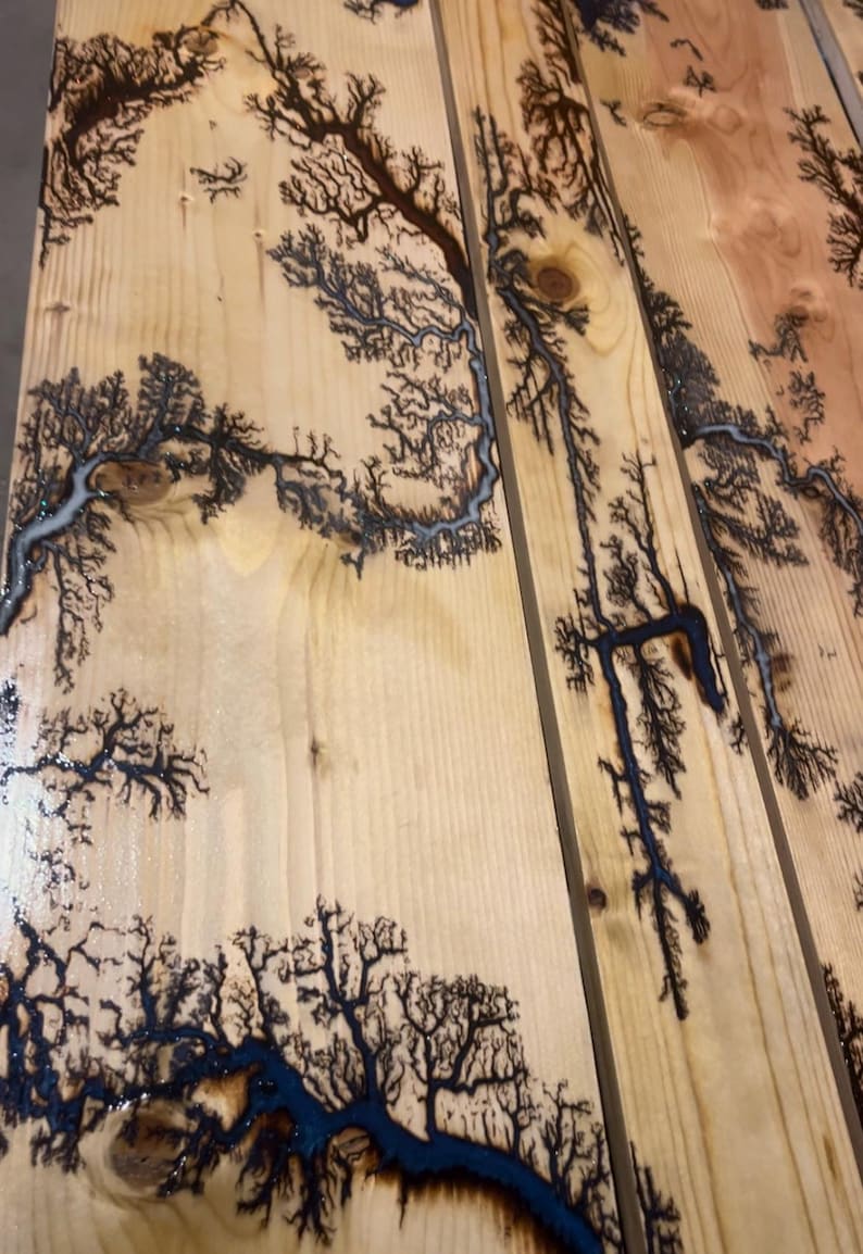 Fractal Burned Wood for Your Home Decor Please Message for Custom ...