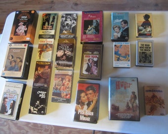 BETA tapes looking for a new FOREVER home!  5.00 per tape.  Star Wars and White Christmas sold.