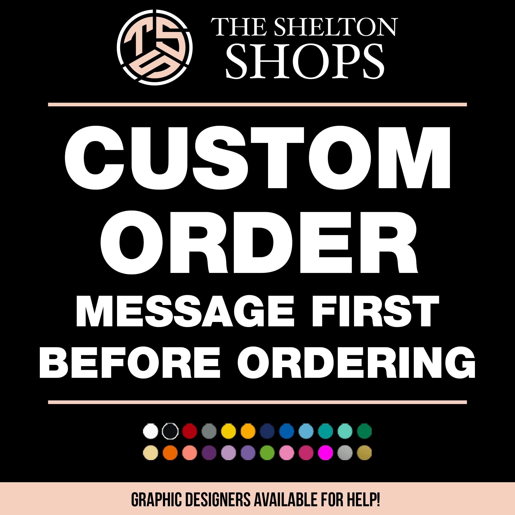 Custom Order - Decals, Graphic Design, Custom Decals, QR Code, Business ...
