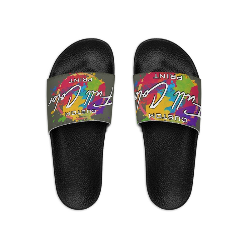 Custom Men's Slide Sandals Sublimation Gift for - Etsy