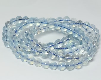 Aquamarin Kristall Edelstein Armband: Sailor's Stone - März Geburtsstein
