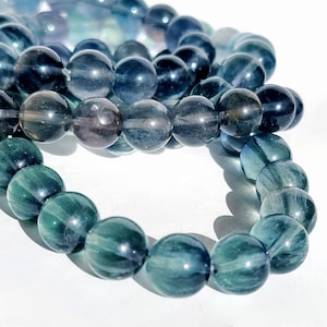 Blue Fluorite Crystal Stretch Bracelet