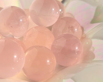 Rose Quartz Mini Crystal Sphere