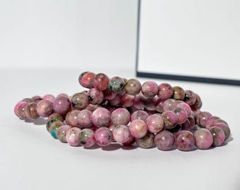 Cobalto Calcite Crystal Stretch Bracelet