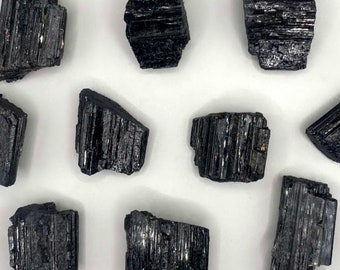 Raw Black Tourmaline