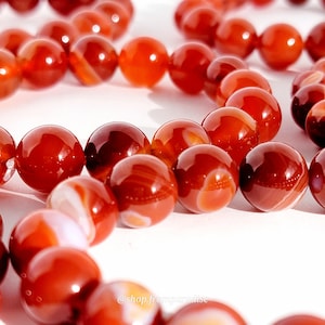 Carnelian Crystal Stretch Bracelet