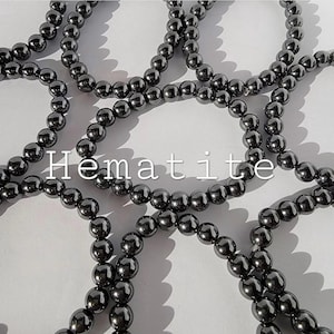 Hematite Crystal Mineral Bracelet