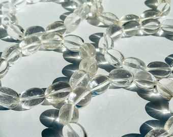 Clear Quartz Crystal Handmade Bracelet