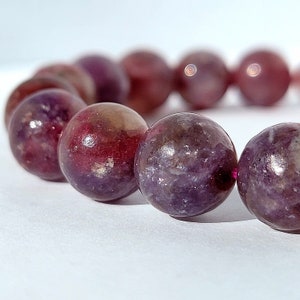 Unicorn Stone Crystal Round Bead Stretch Bracelet