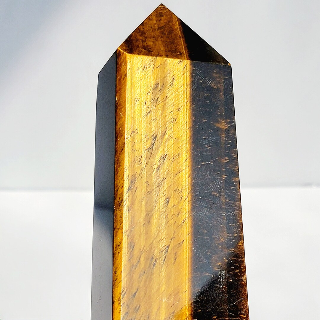 Tiger's Eye Crystal Chunky Tower #2 - Etsy