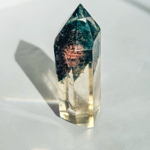Lodolith Garten Quarz Kristall Turm Skulptur