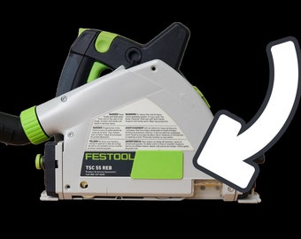 KOTA Dust Arbor Cover Compatible with Festool TS55 TSC55 Saws - GREEN