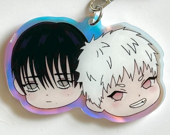 Mochi Hikaru & Yoshiki - Summer Hikaru Died 2,5 inch holo acryl sleutelhanger