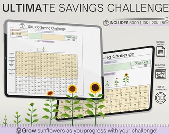 Ultimate Money Saving Challenge • 10000 Savings Challenge • 50 000 Savings Challenge • 20000 Savings Challenge • 5000 Savings Challenge