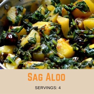 Sag Aloo Digital Rezept