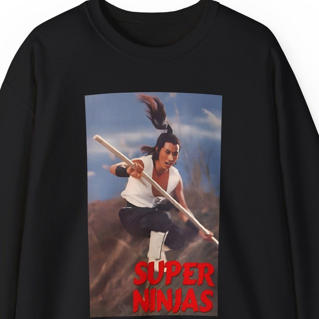 super-ninjas-kung-fu-movie-sweatshirt-shaw-brothers-movie-etsy