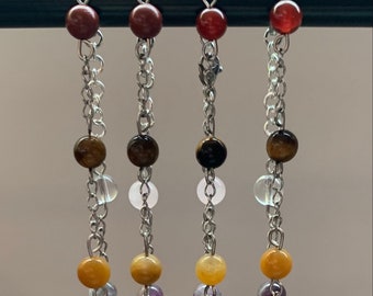 Chakra Style Gemstone Bracelet - Choose Your Gemstones