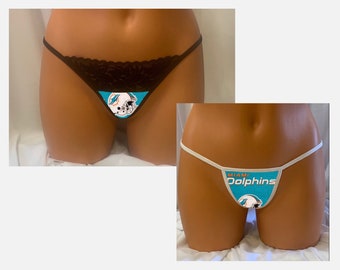 Miami Dolphins Thong, Micro Style G-String