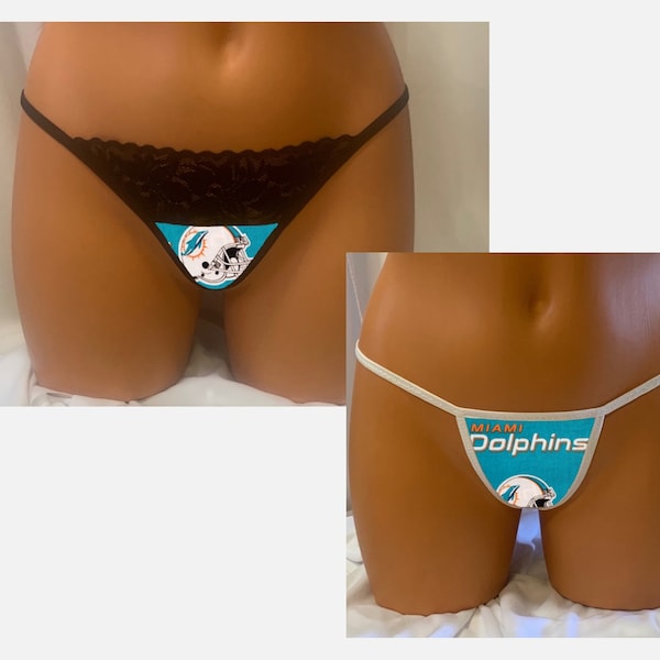 Miami Dolphins Thong, Micro Style G-String