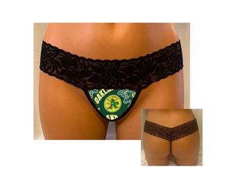 Oakland A’s Thong, Lace G-String