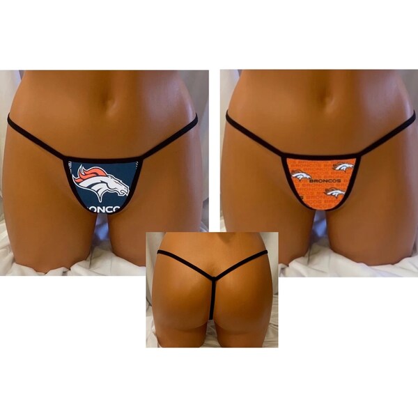 Denver Broncos Thong, Micro Style