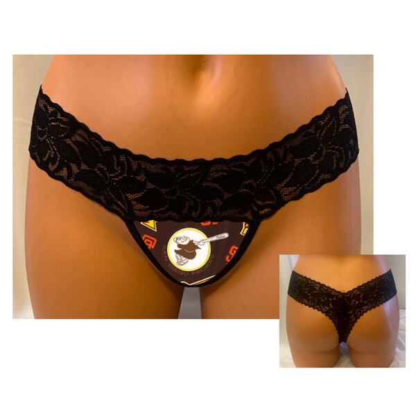 San Diego Padres Thong, Lace Back
