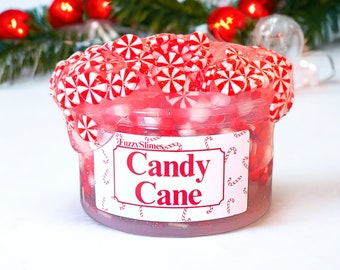 Candy Cane Clear Floam - Candy Cane Scent